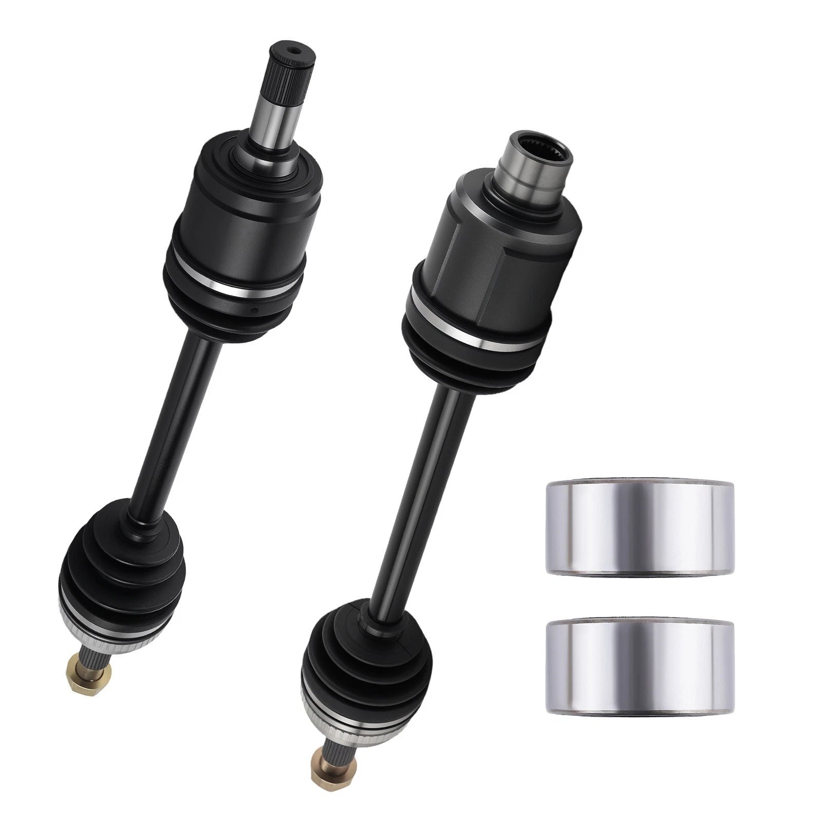 Set of 4 CV Drive Axles + Wheel Bearings for Honda CR-V (1997–2001)