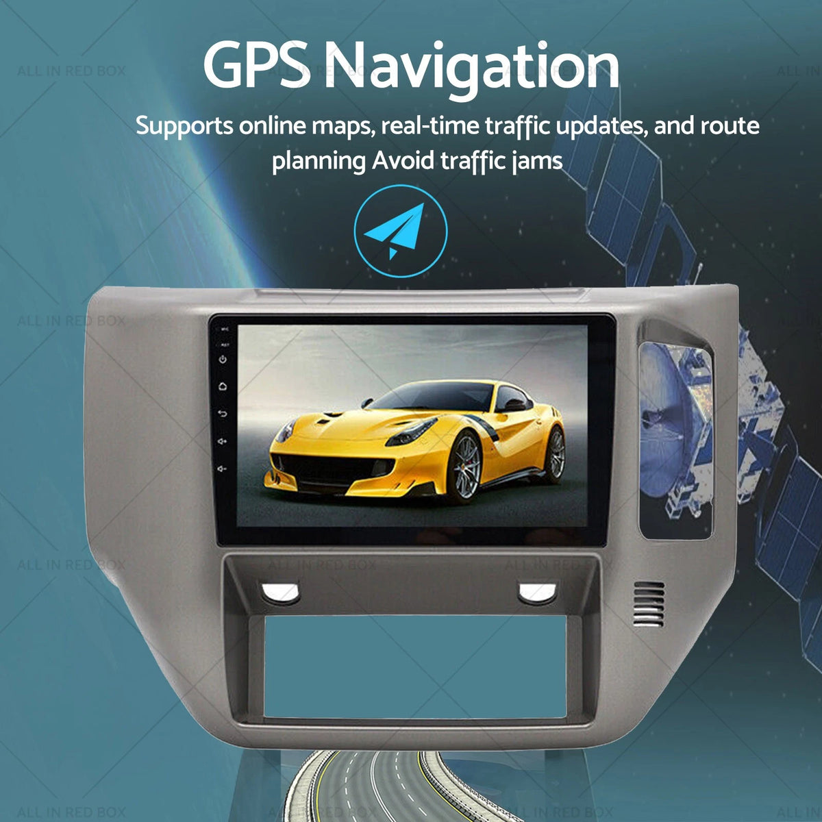 9" Android 13 Head Unit Car Stereo for Nissan Patrol GU Y61 (2004–2015)