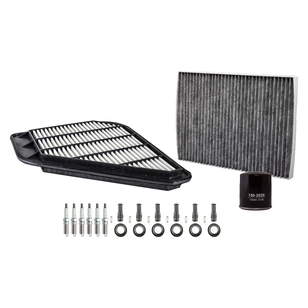 Tune Up Kit with NGK 6 Spark Plugs & Boots for Acadia Enclave Traverse (V6)