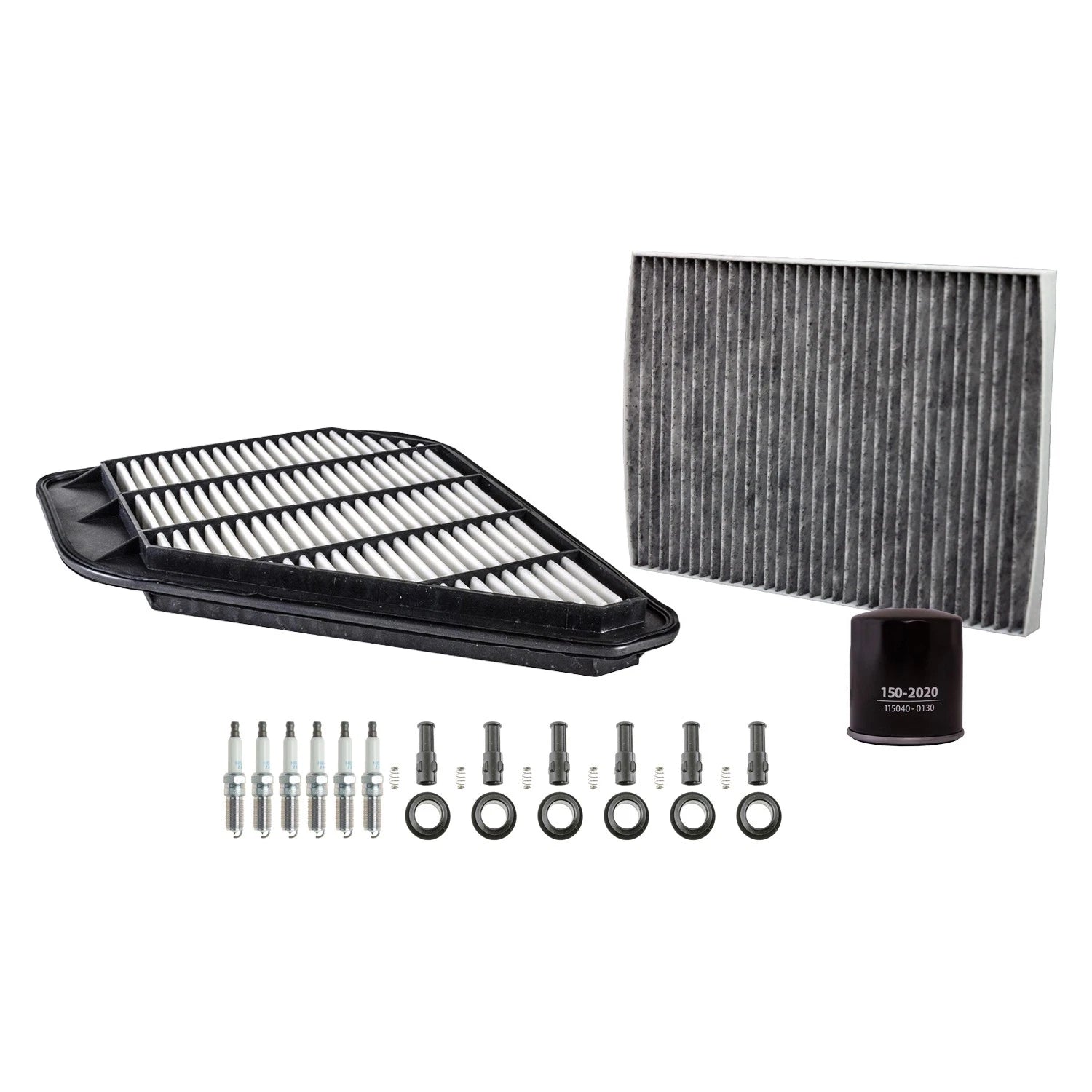 Tune Up Kit with NGK 6 Spark Plugs & Boots for Acadia Enclave Traverse (V6)