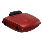 Low Profile Trunk Backrest for Indian Roadmaster (2014–2025) Ruby Smoke