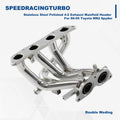 Stainless Steel Polished 4-2 Exhaust Manifold Header for Toyota MR2 Spyder (2000–2005)