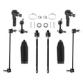 Set of 12 Front Lower Control Arms Sway Bars Tie Rods for Honda CR-V (2007–2011)