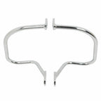 Chrome Saddlebag Guard Rail Crash Bar for Harley Softail (2000–2017)