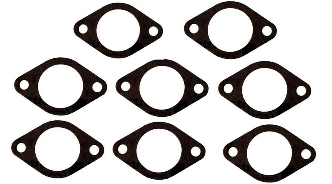 8 PCS Carburetor Intake Gasket 27-151723 for Mercury Mariner (75-115 HP)