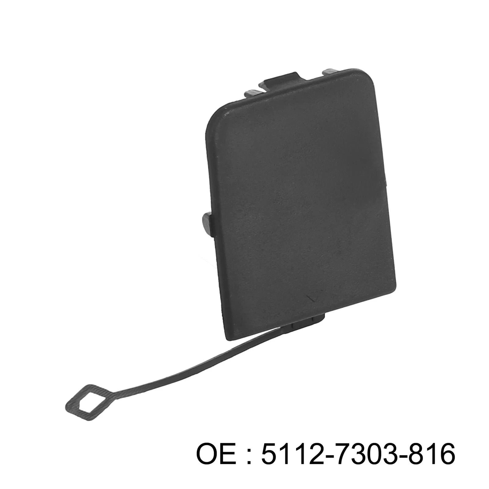 Right Rear Bumper Tow Hook Cover Cap 5112-7303-816 for BMW X1 (2013–2015)