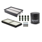 Denso Tune Up Kit with NGK Spark Plugs & Boots for Mazda 3 (2004–2023)