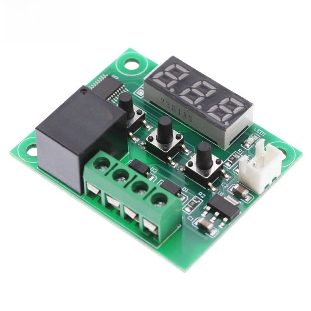 W1209 12V LCD Temperature Controller for Automotive (Small Size 4.8x4x1.6cm)