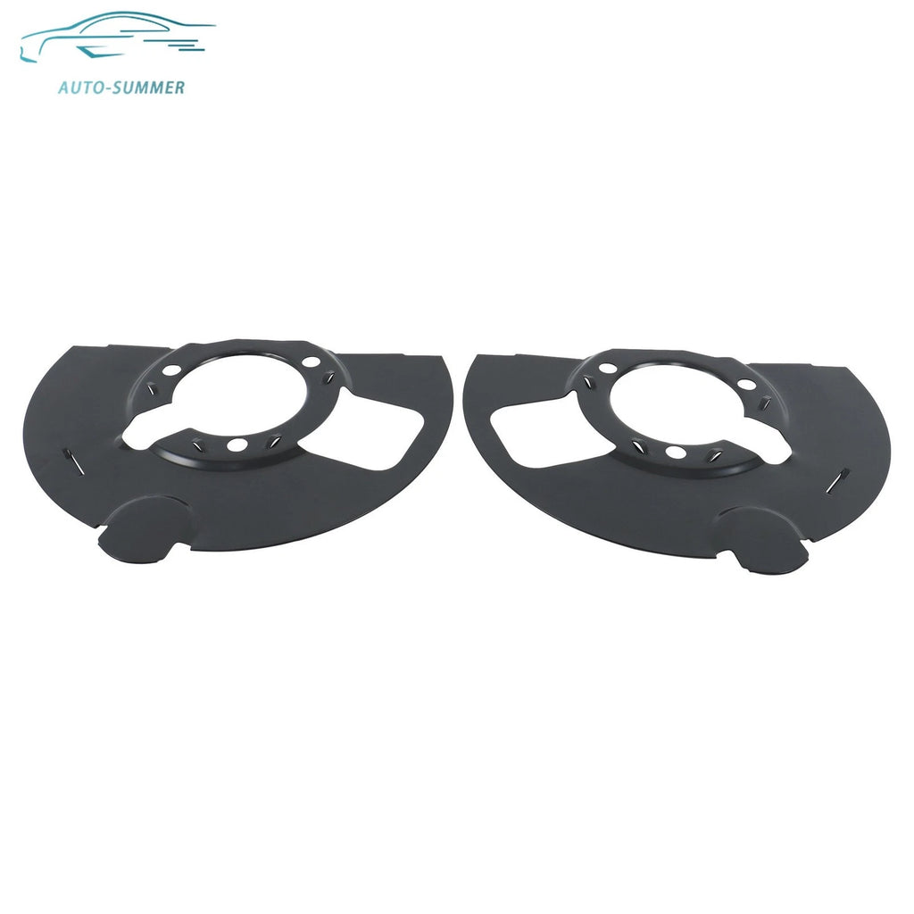 Front LH & RH Brake Dust Shields for Chevrolet Silverado GMC Sierra (2014–2020)