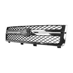 Replacement Gray Chrome/Matte Plastic Front Grille For 2011-2014 Chevy