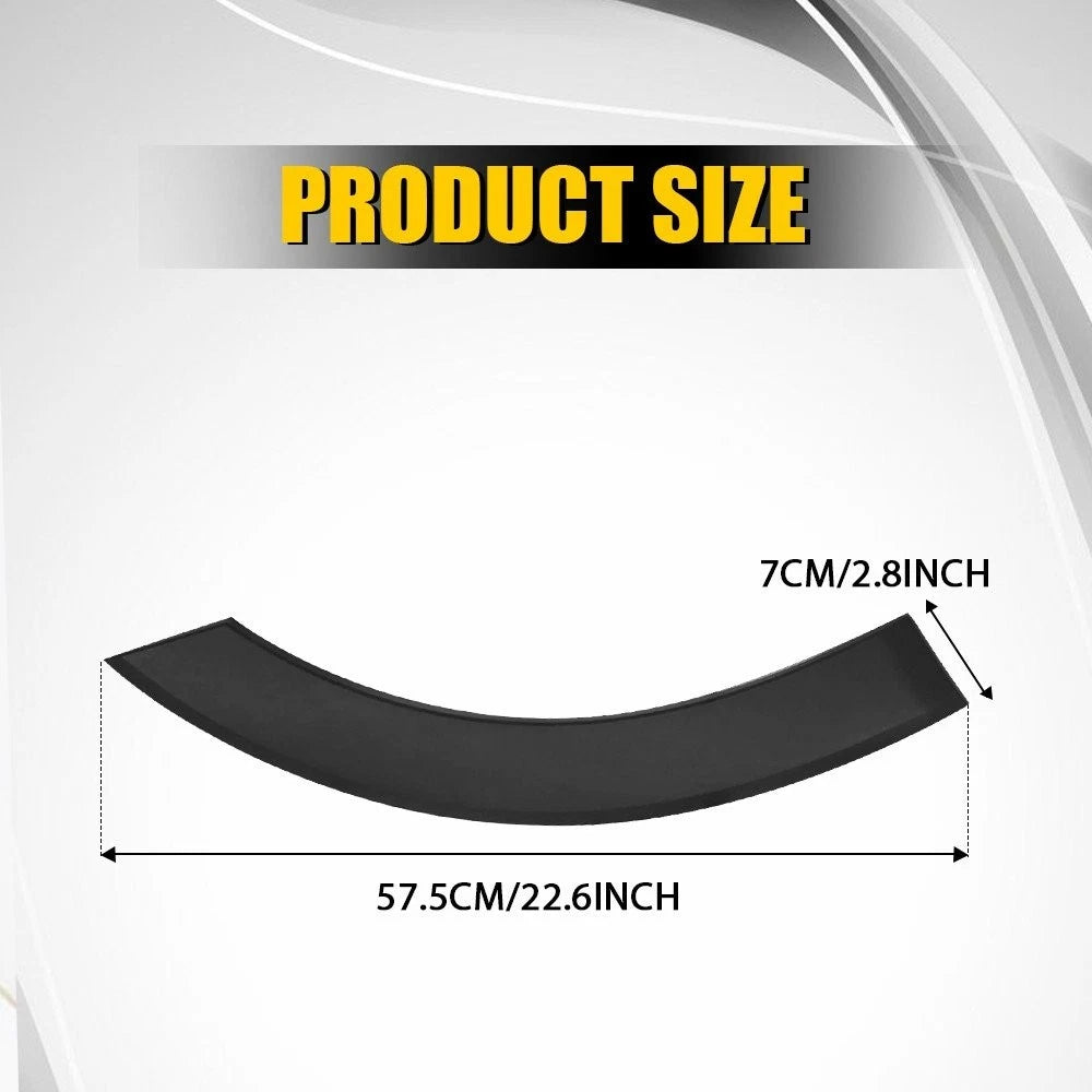 Set of 4 Black Fender Flares for Ford Transit 150/250/350/350HD (2015–2024)