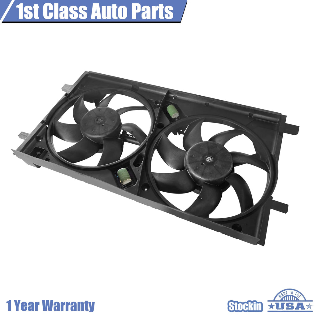 Engine Cooling Fan Assembly for Buick Regal (2011-2012) Saab 9-5 (2010-2011)