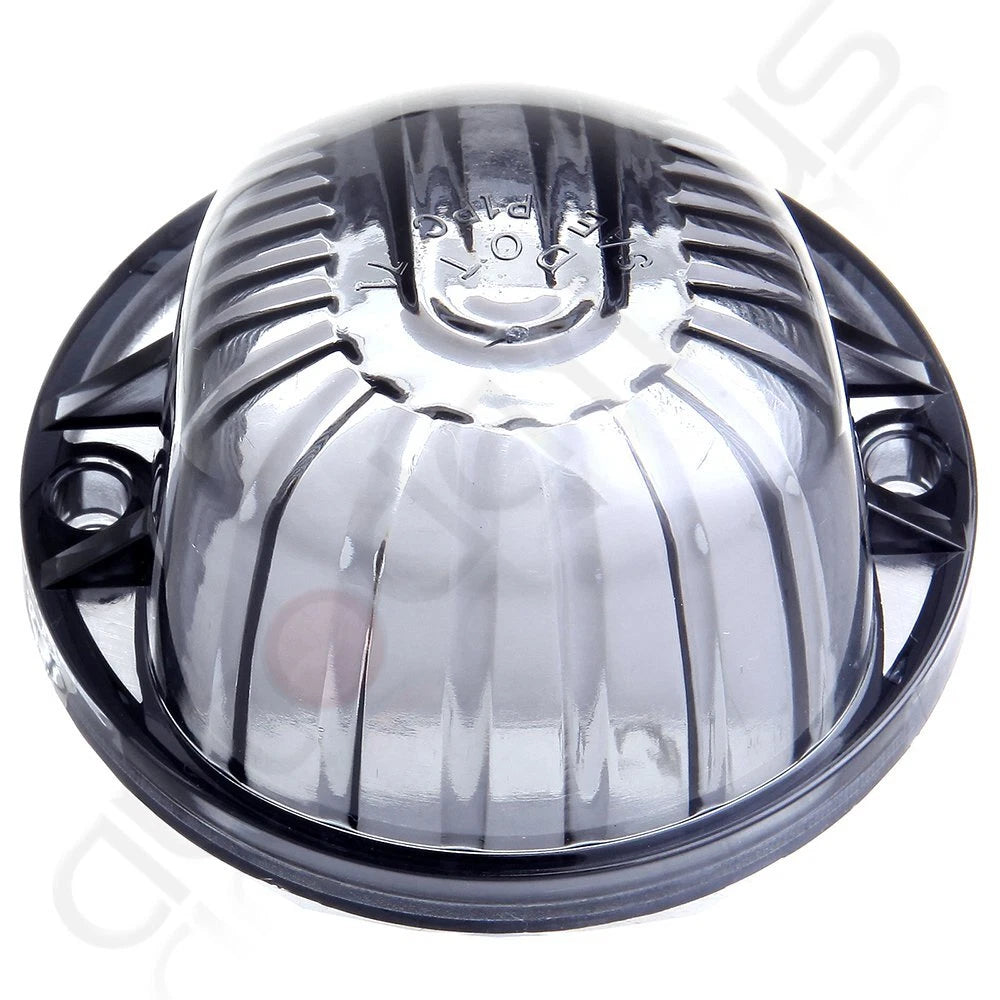 Smoke Lens Cab Roof Clearance Light Cover + Wiring Pack for Chevy/GMC (1973–1987)