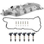 Valve Cover w/ Gasket & 6 Ignition Coils for Buick Enclave (2009–2017)