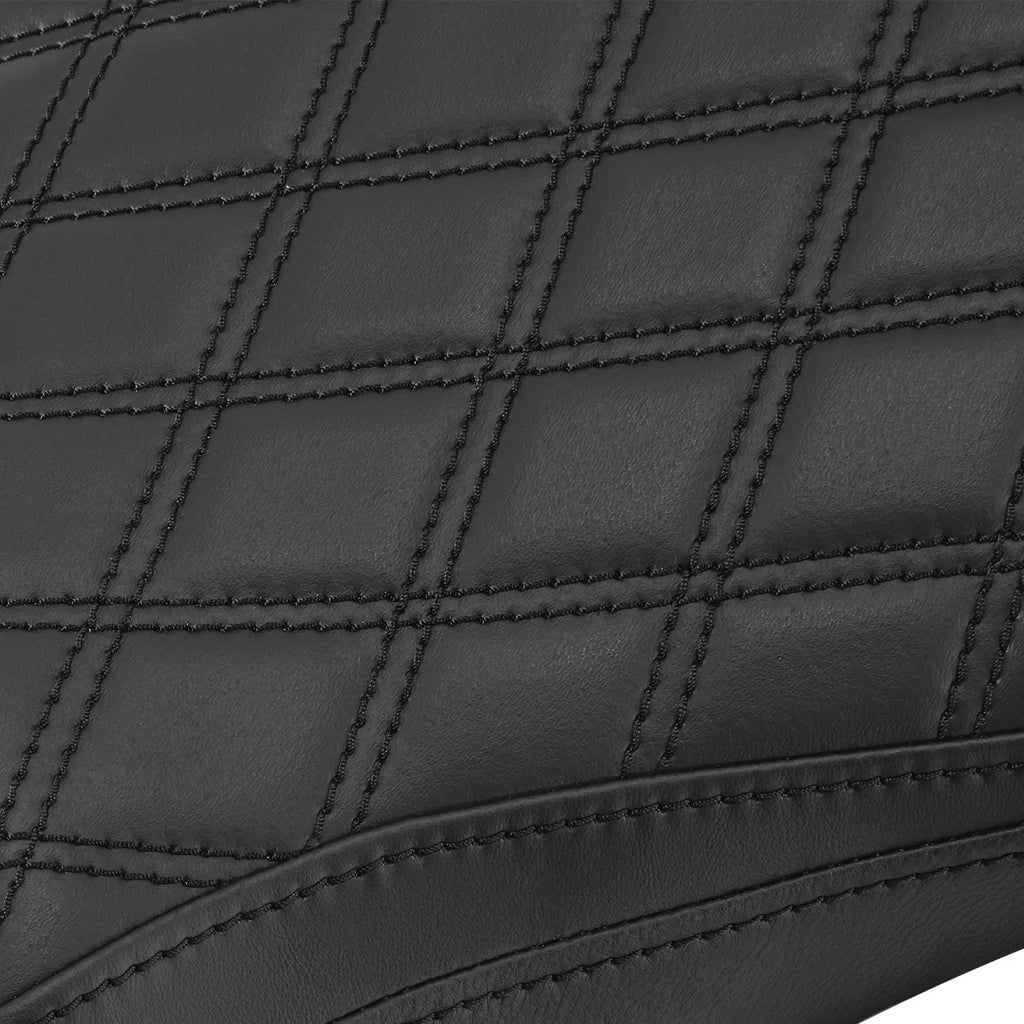 Black Driver & Passenger Seats for Yamaha YZF R6 (2006–2007)