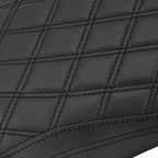 Black Driver & Passenger Seats for Yamaha YZF R6 (2006–2007)
