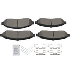 Front Ceramic Brake Pads Kit for Suzuki Equator (2009–2012) Nissan Frontier, Xterra