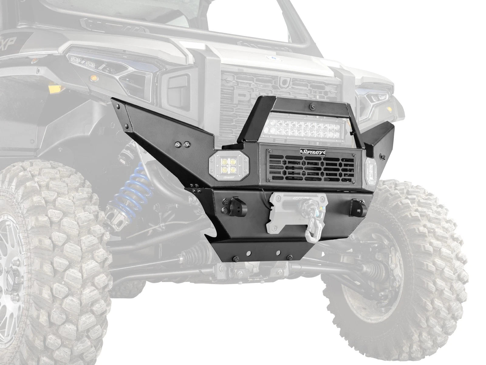 Winch-Ready Front Bumper for Polaris Xpedition (See Fitment)
