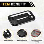 Set of 2 Exterior Door Handle Covers for Ford F-150 (2004–2014) Black