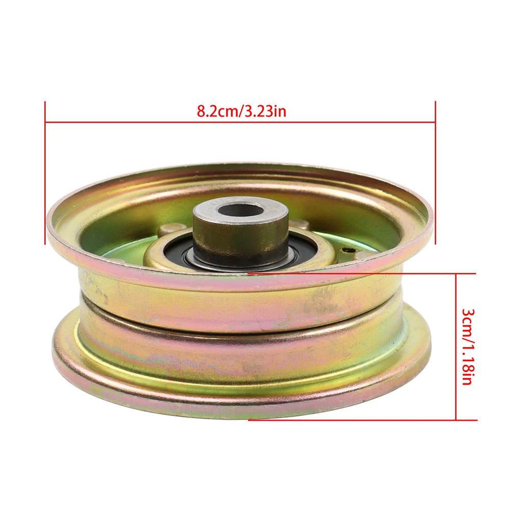 Set of 2 Flat Idler Pulleys for MTD (Year Range Not Specified)