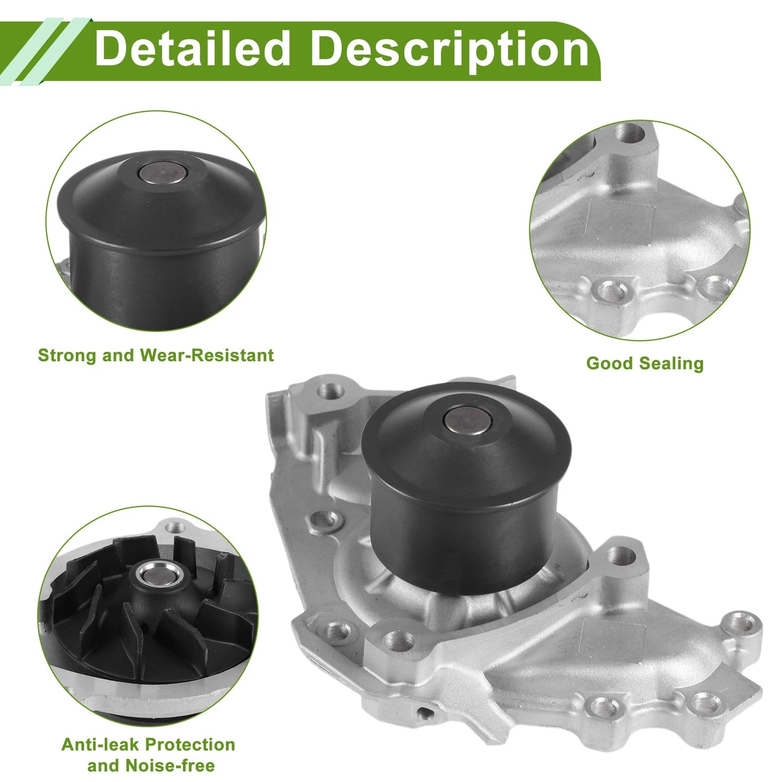 Engine Water Pump for Toyota Camry (1996–2006) No. 1610029085