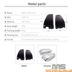 Chrome Battery Side Cover Protectors for Kawasaki Vulcan VN1500 (1996-2008)