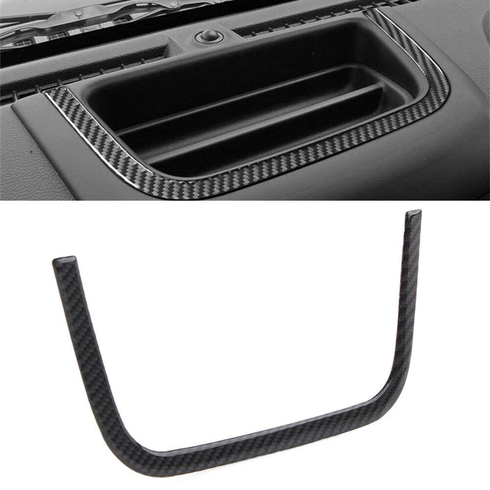 1 Pcs Black Dashboard Storage Box Cover Trim for Jeep Wrangler JK (2011–2017)