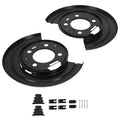 Pair Rear Brake Dust Shield Plate for Ford Excursion (2000–2005), F-250, F-350 (1999–2012)
