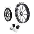 18" Rear Wheel Rim for Harley Road Glide (2009–2023) - Black