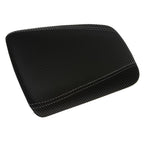 Console Armrest Cover for Chrysler 200 (2015–2018) PVC Carbon Gray Stitch