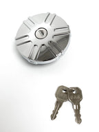Rugged Metal Locking Gas Cap with Keys for 1947–1971 Ford and Chevy