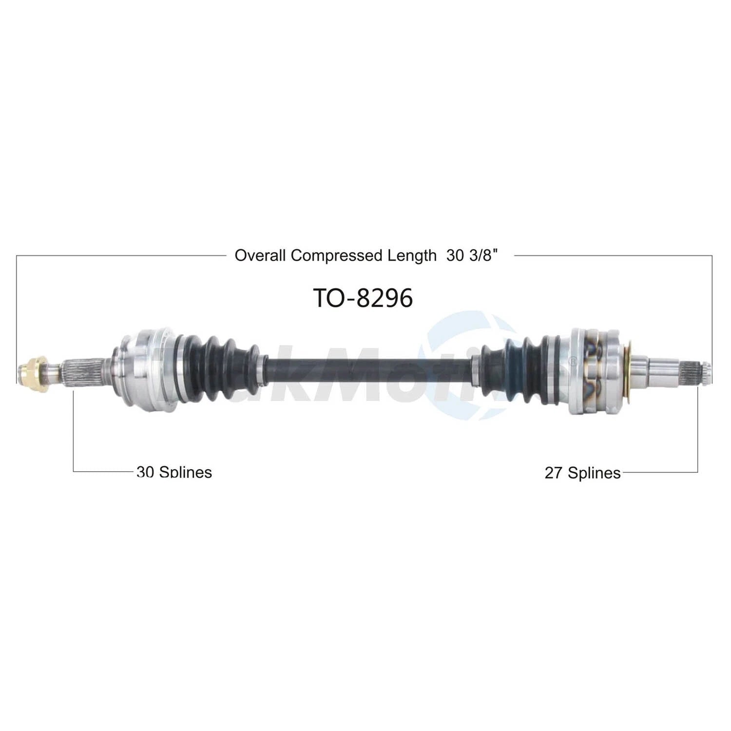 CV Axle Shaft for Lexus IS250 GS300 (2006–2008) SurTrack TO-8296