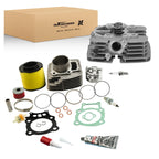 Cylinder Head w/ Piston Gasket Kit for Honda TRX350 Rancher (2000–2006)
