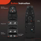 Power Window Switch for BMW 740Li 2011–2015, 750i xDrive, 760Li