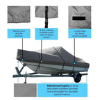 Waterproof Boat Storage Cover for Rinker 232 Captiva (2000–2023)
