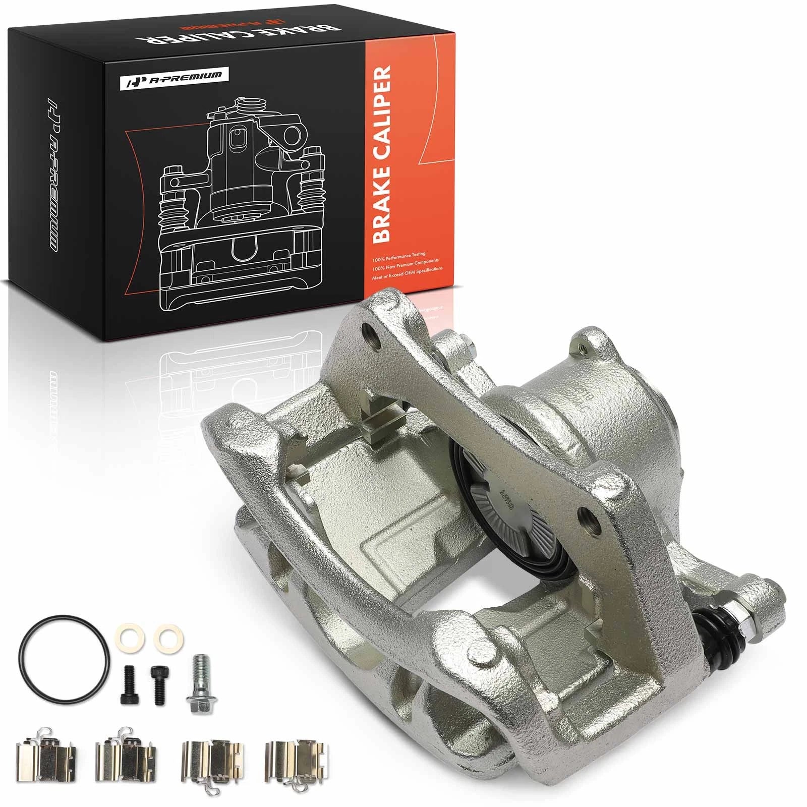 Front Left Brake Caliper with Bracket for Chevrolet Trailblazer (2002–2009)