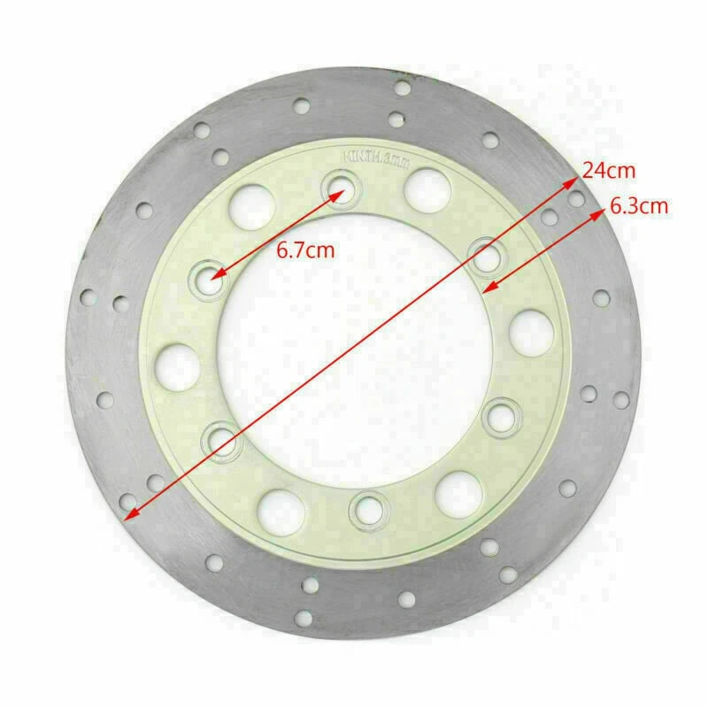 Rear Brake Disc Rotor for Honda CA125 S/T/V CA250 VT125 CX C1-C4 CMX250 (1985–2009)