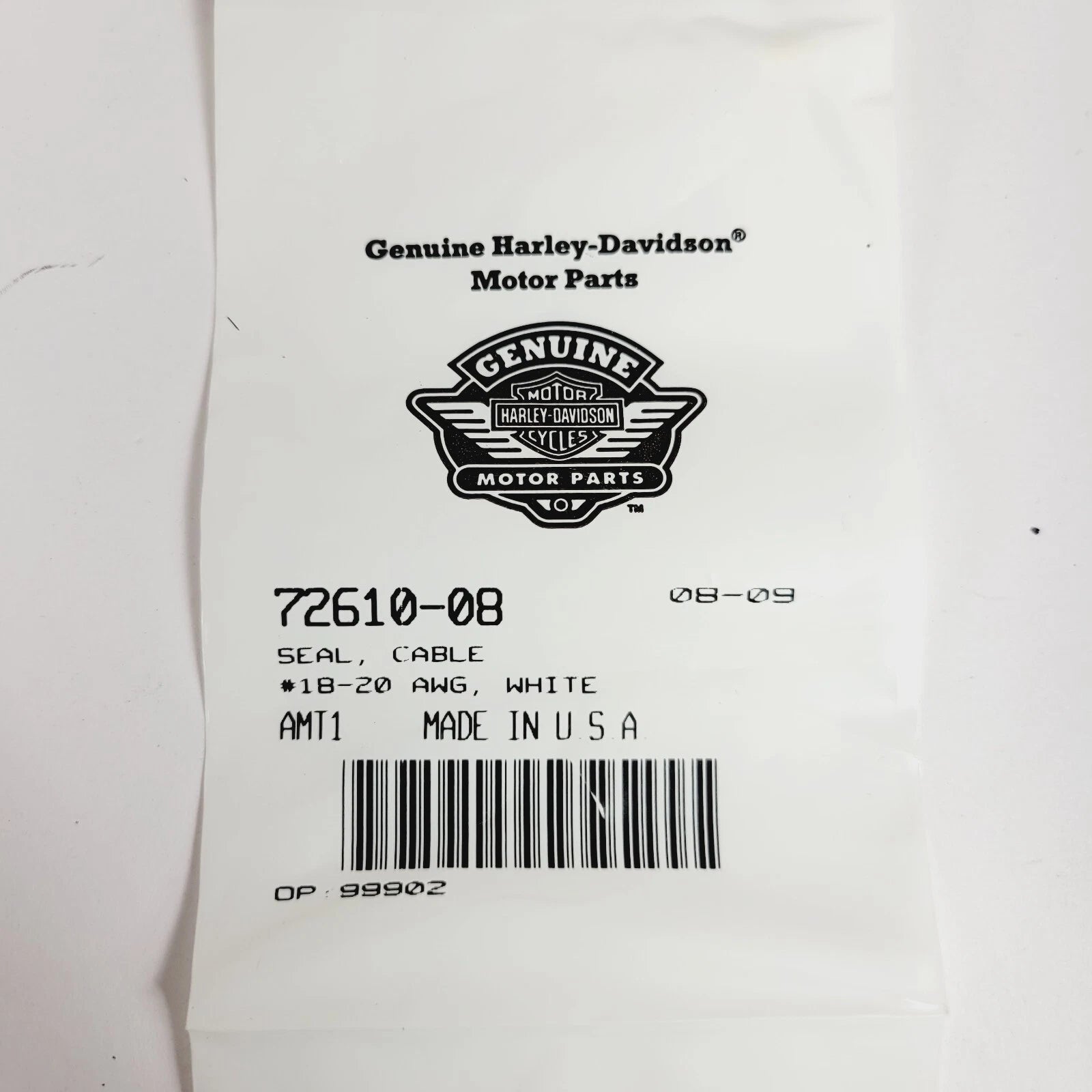 Seal Cable for Harley-Davidson (2008–2008) 72610-08