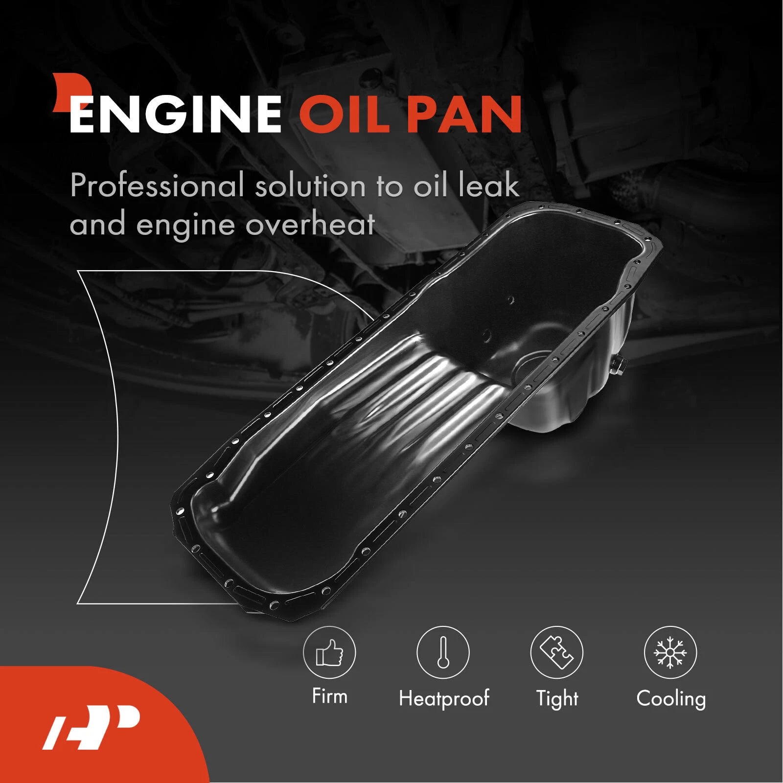 Front Sump Engine Oil Pan for Peterbilt 4800, Western Star AT9513