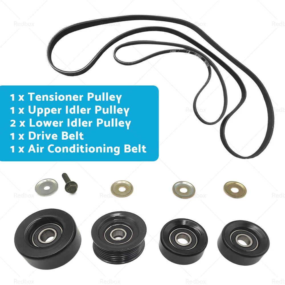 Belt Idler & Pulley Kit for Holden Commodore VT VX VU VY VZ (1997–2006)