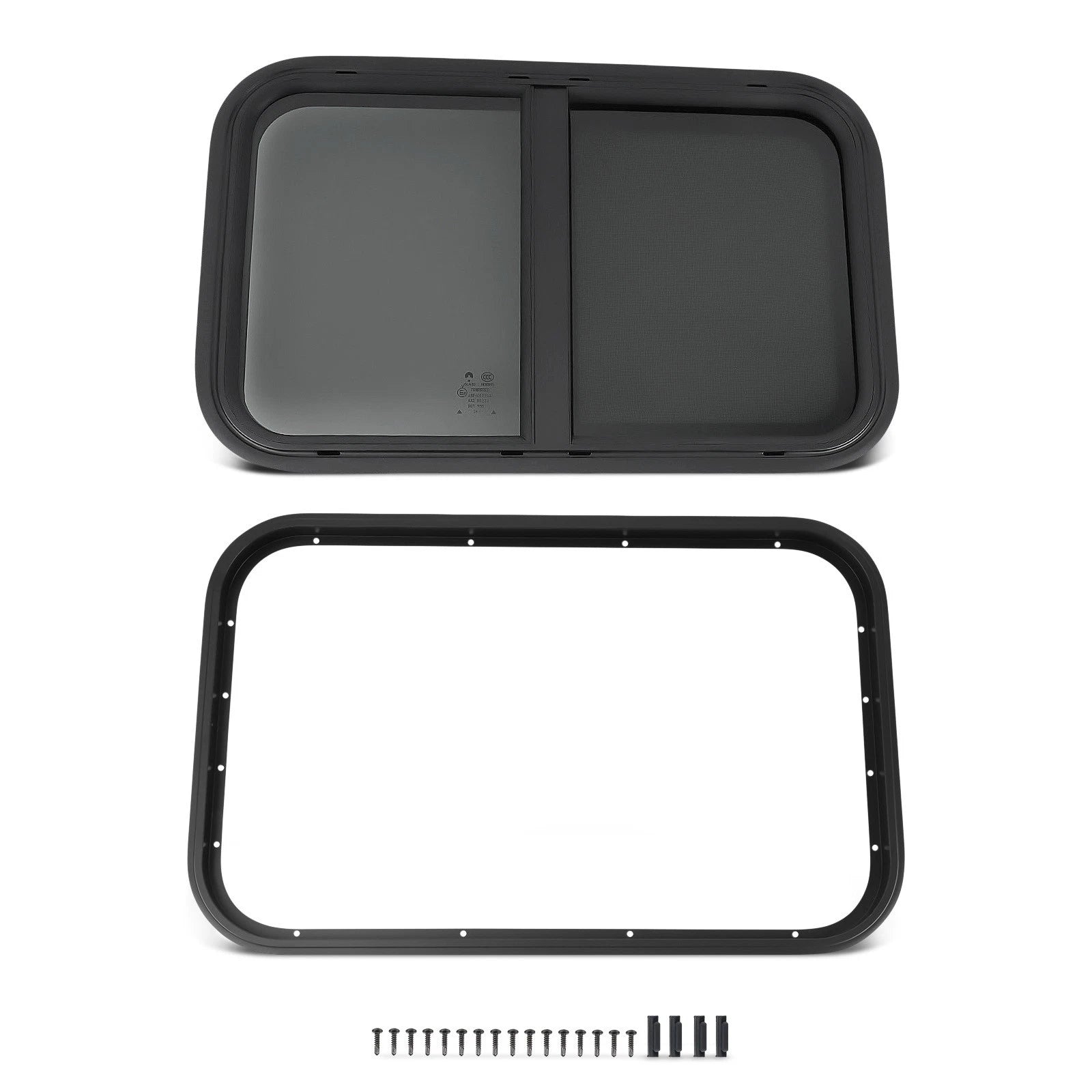 24" x 15" Horizontal Window for RV/Camper/Trailer/Cargo/Food Truck