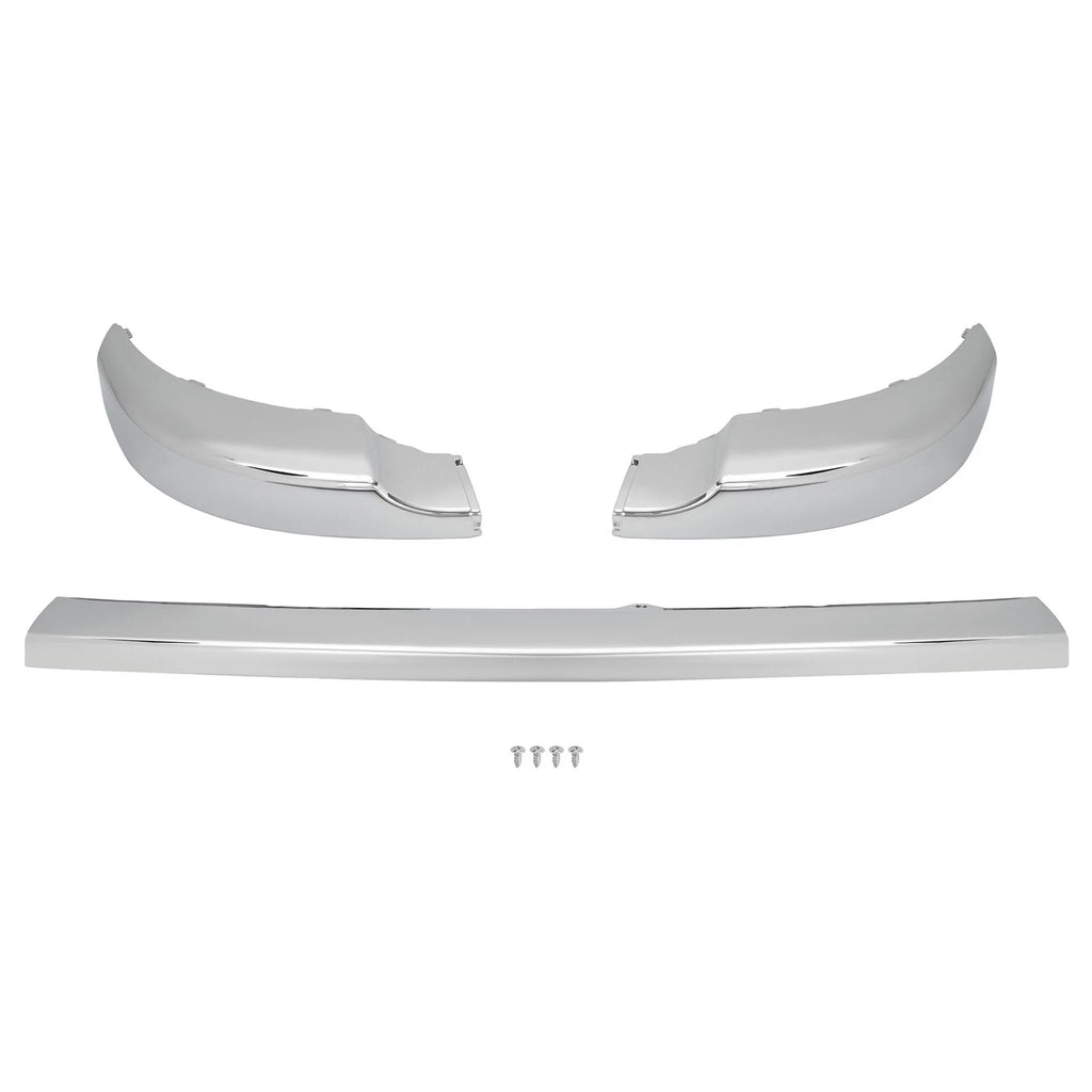 Chrome Front Upper Bumper Trim Cover for Chevy Silverado 2500HD 3500HD (2011–2014)