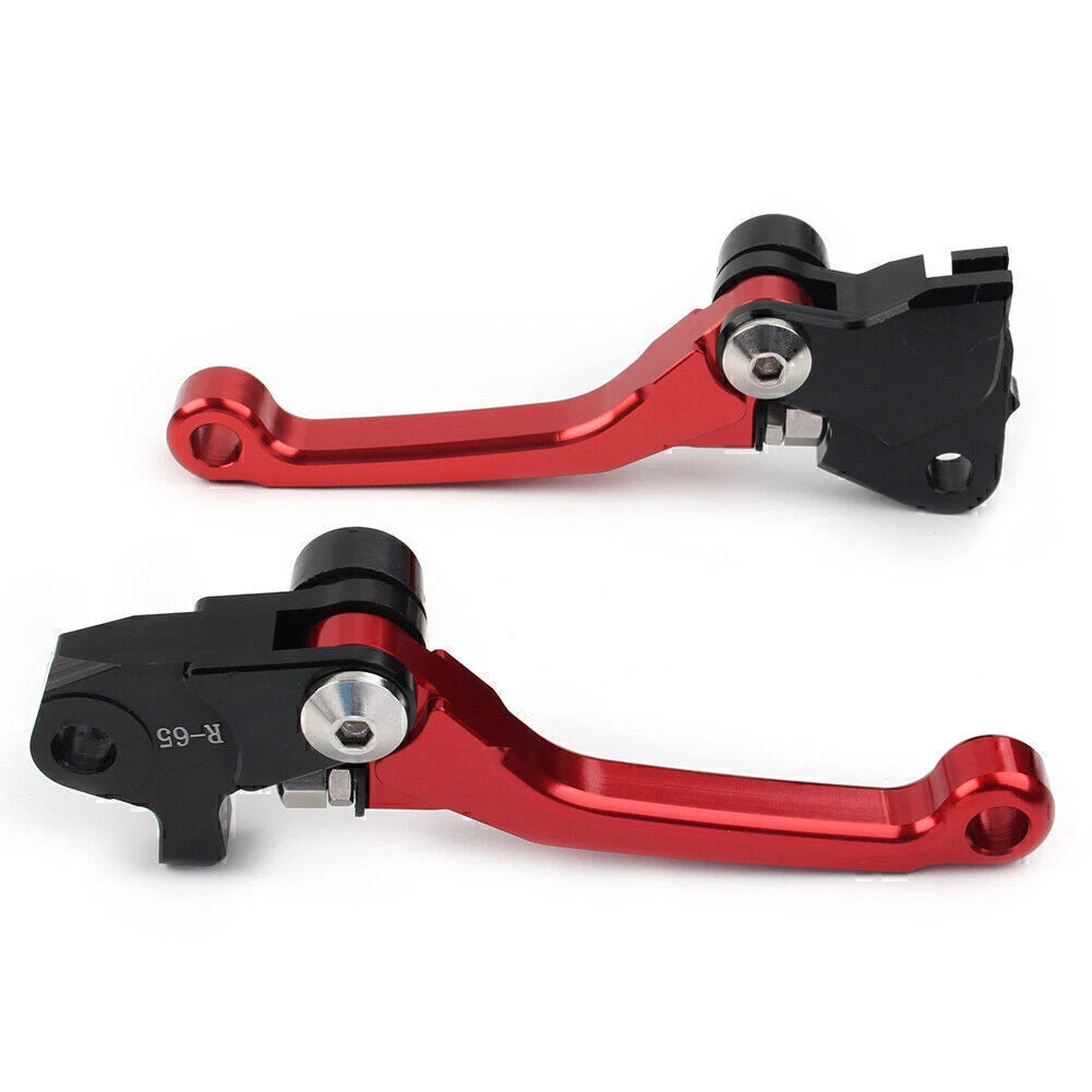 Clutch Brake Lever Pivot Set of 2 for Yamaha YZ250X/YZ125X (2016–2022) Red