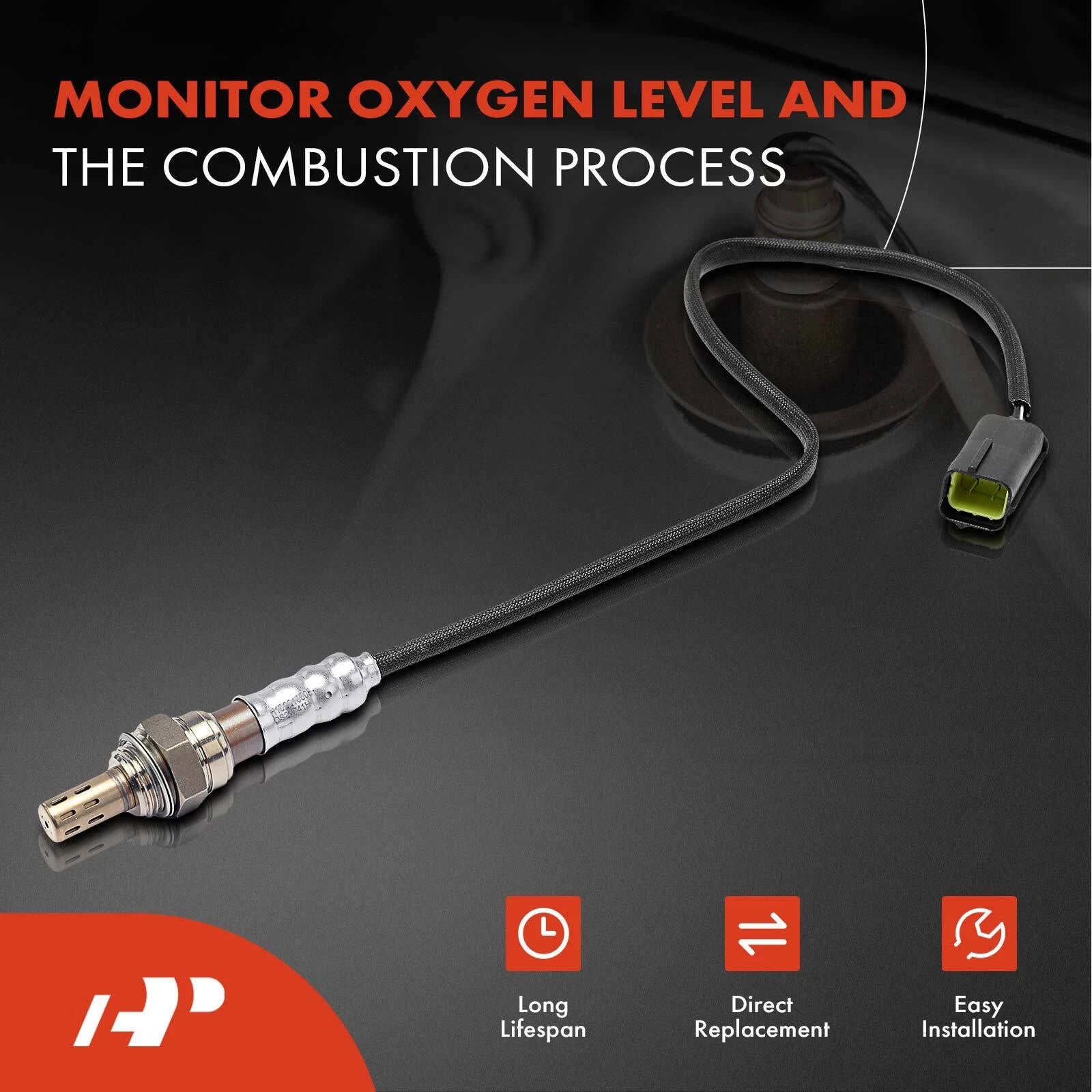 2X O2 Oxygen Sensors for Nissan Versa Sentra (2007)
