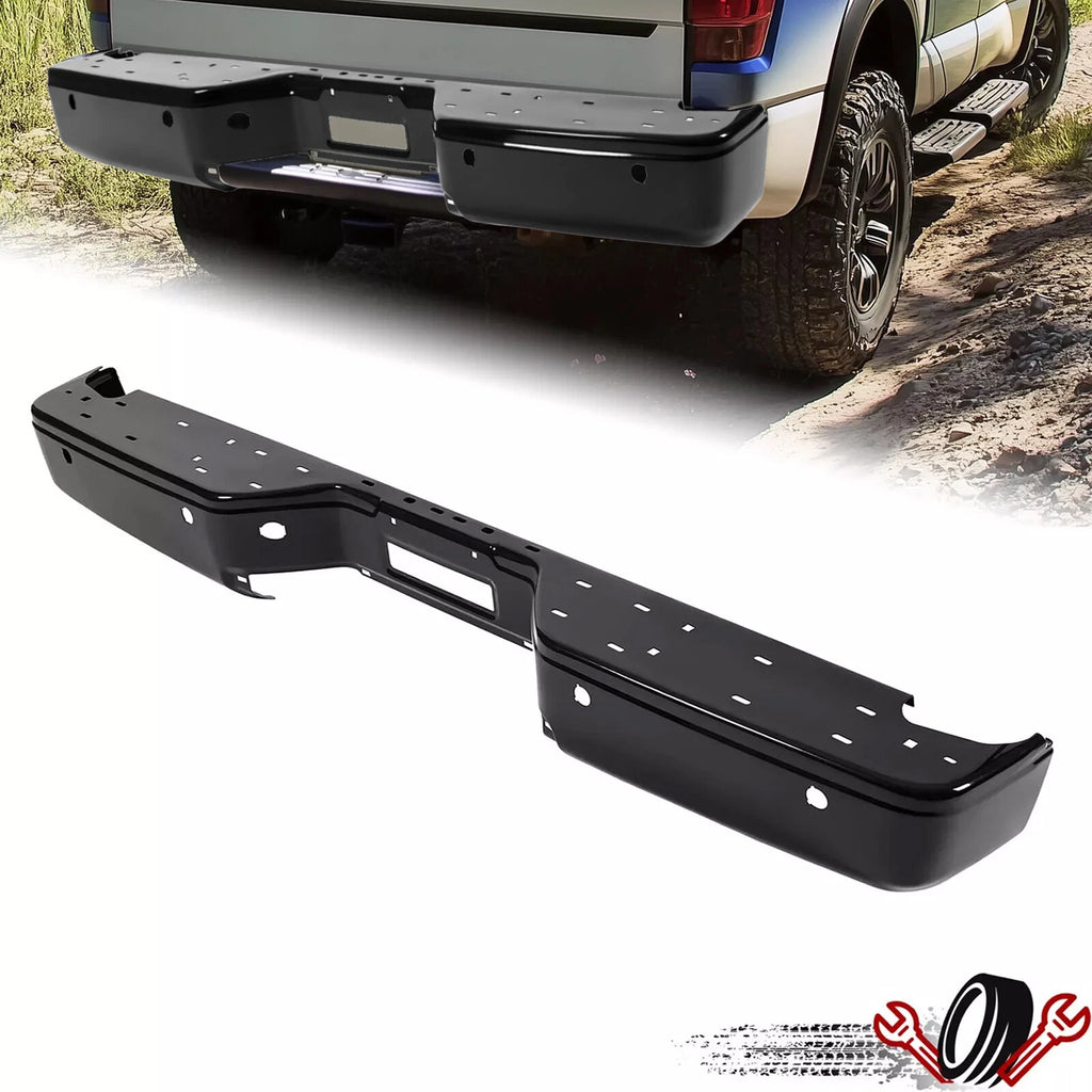 Rear Step Bumper Face Bar for Nissan Titan (2004–2015)