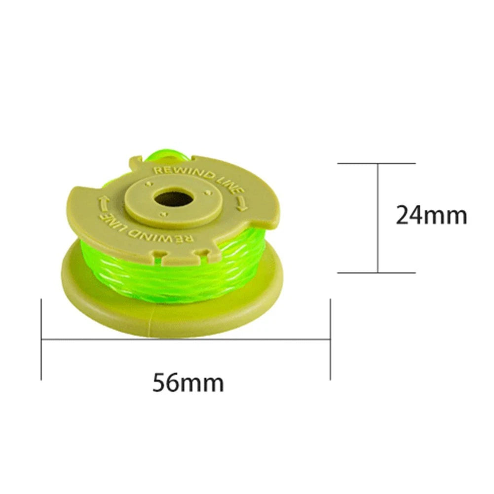 Spool for Trimmer Line AC80RL3 (10 Pack) 2X 334cm Compatible with 18V 24V 40V