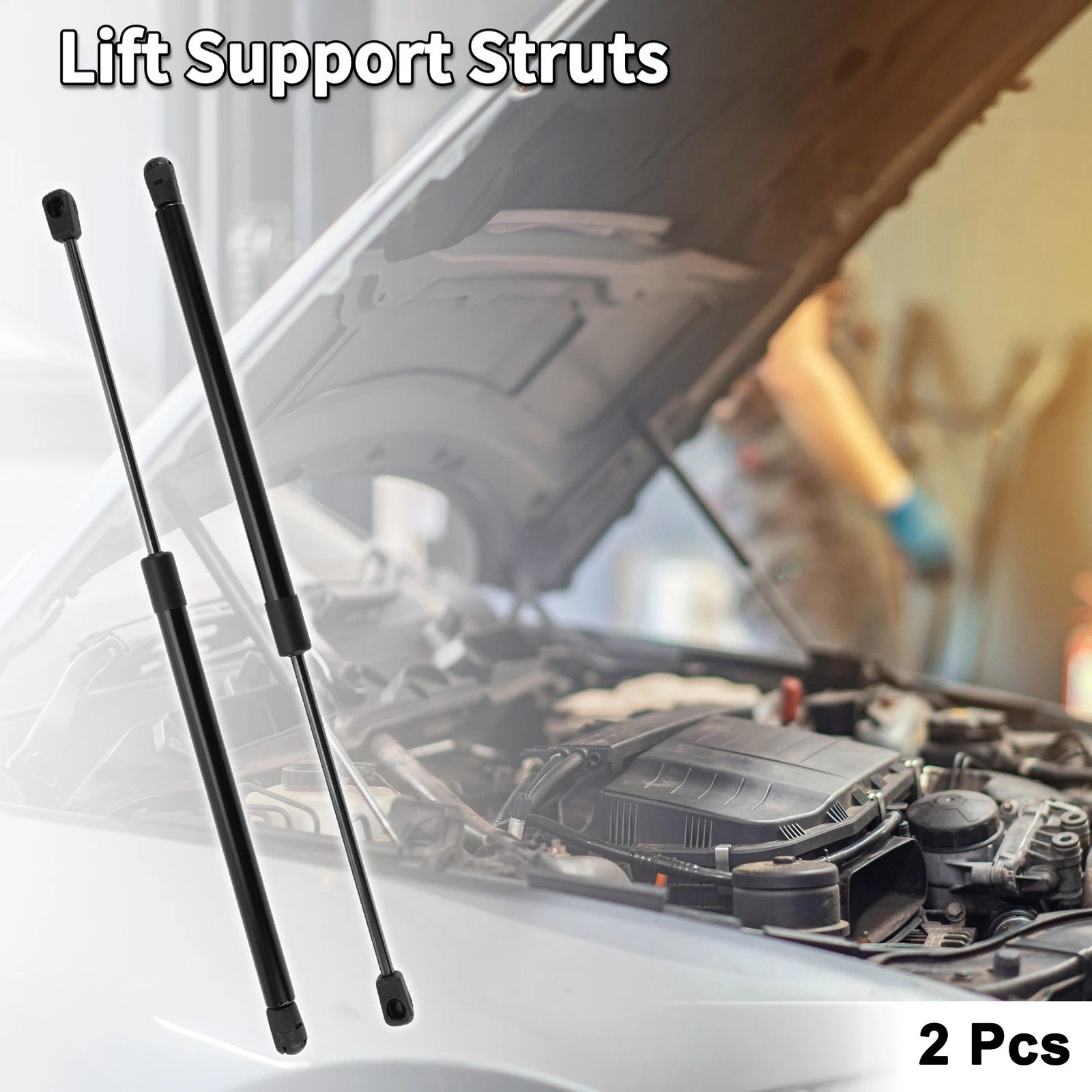 Front Hood Lift Supports for Ford Thunderbird Coupe (1989–1997)