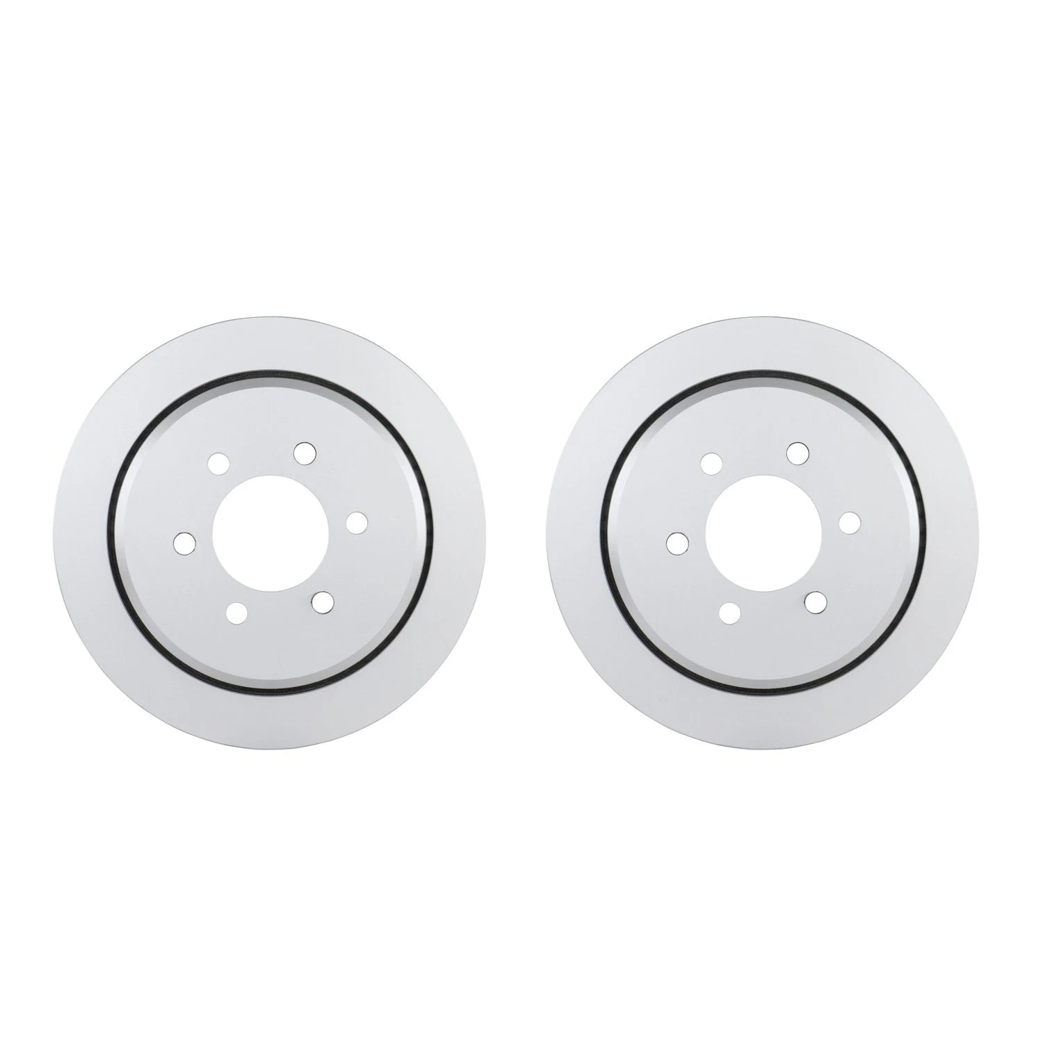 Set of 2 Bosch QuietCast Rear Disc Brake Rotors for Expedition Navigator (2003–2014)