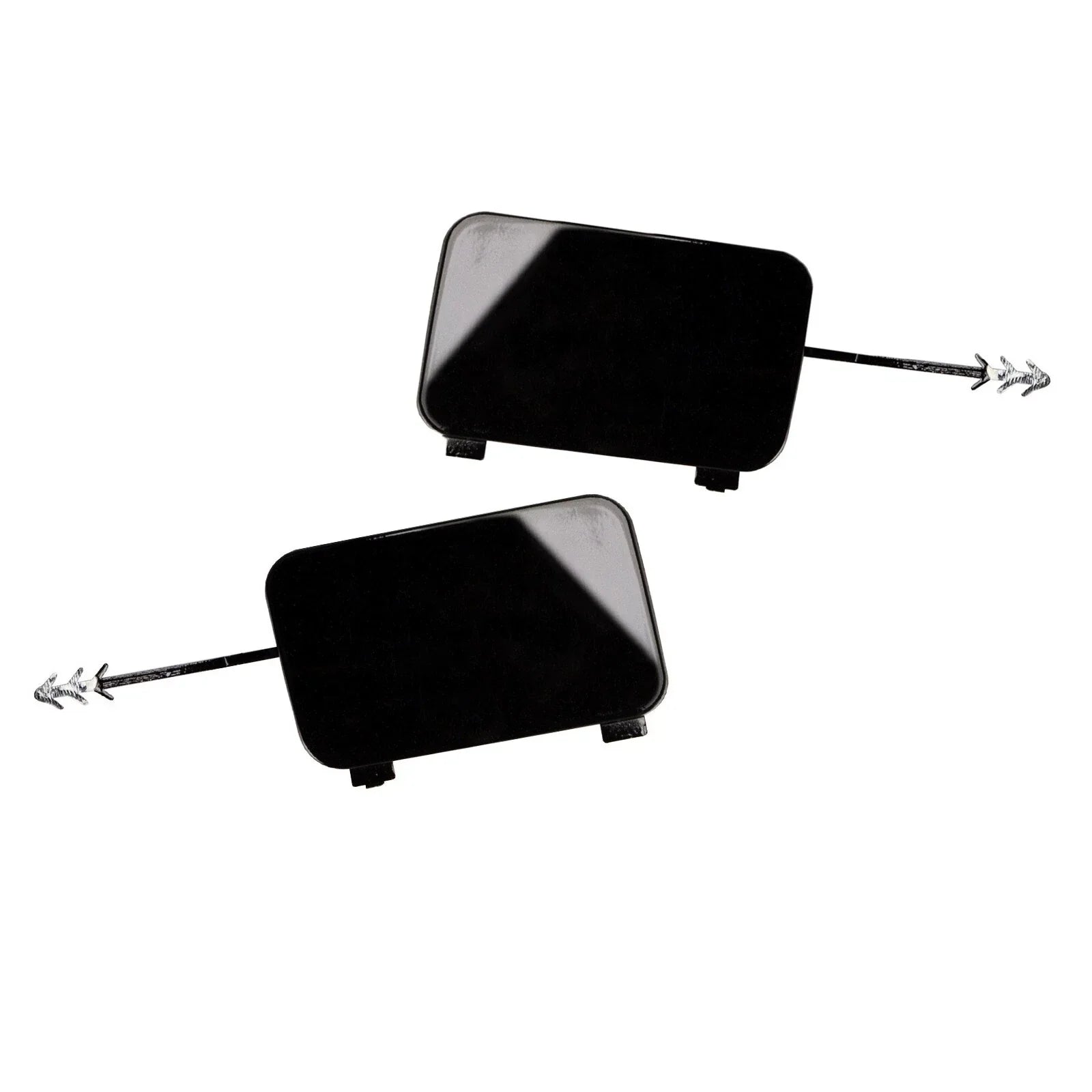 2x Rear Bumper Tow Hook Cap Towing Eye Cover for Q5 (2008–2017)