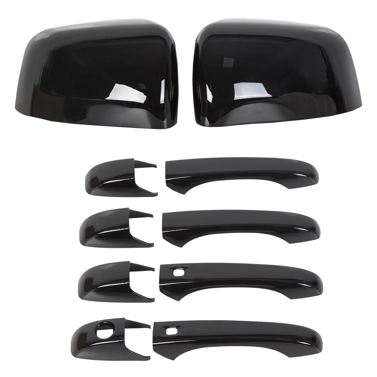 Mirror Covers + Door Handle Covers for Jeep Grand Cherokee/Dodge Durango (2011–2023)
